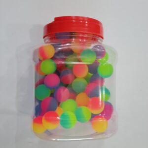Попрыгун резиновый разноцветный 27 мм. К021