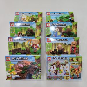 Конструктор My World 8 видов K098