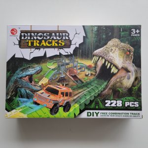 Конструктор Magic Tracks c динозаврами 228 деталей К879