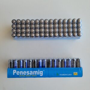 Батарейки Penesamig AAА (пальчиковые), 1.5V, Extra Heavy Duty — упаковка 60 шт. К0129
