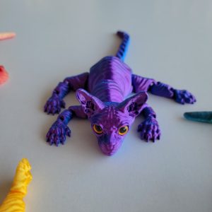 3D кошка 24 штуки упаковка 19 см. К0143