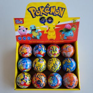 Сюрприз-шарик средний "Pokemon" (Диаметр 7см.) 12 штук упаковка К0164