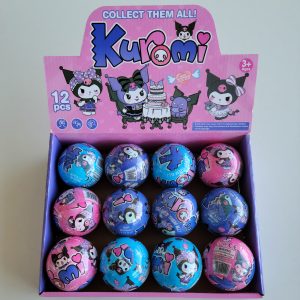 Сюрприз шарик средний "Kuromi" (Диаметр 7см.) 12 штук упаковка К0165
