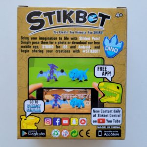 Динозавры Stikbot 3 вида маленькие Артикул E21