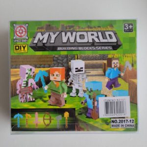 Конструктор фигурки My World 6 видов 12 штук в упаковке К0101